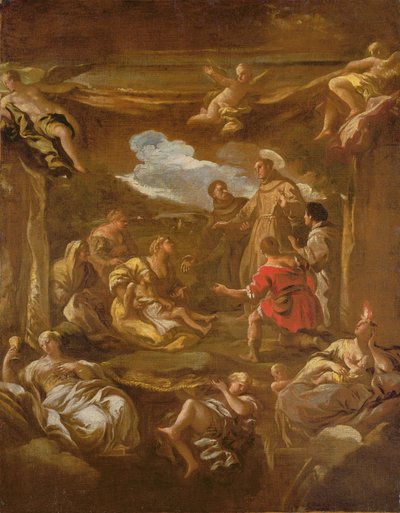 Nieznany obraz autorstwa Luca Giordano