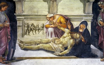 Lament nad martwym Chrystusem autorstwa Luca Signorelli