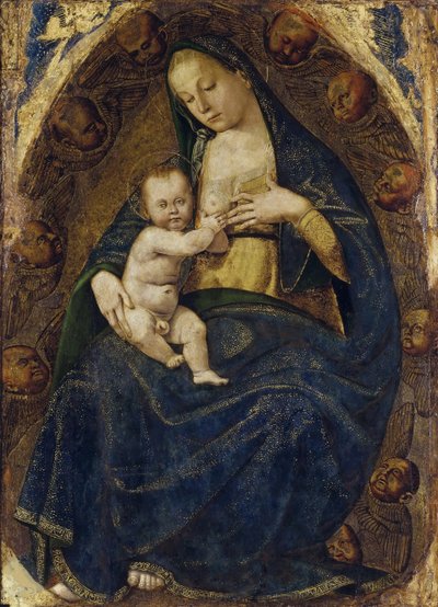 Madonna Opiekuńcza, ok. 1930 r. 1482-1485. autorstwa Luca Signorelli