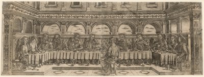 Para Ostatnia Wieczerza, ok. 1500. autorstwa Lucantonio degli Uberti