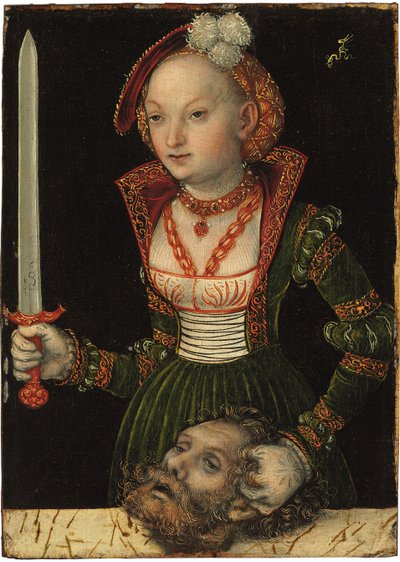 Judyta i Holofernes autorstwa Lucas Cranach