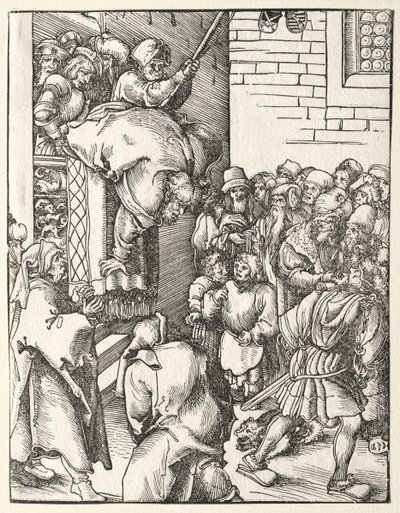 Męczeństwo św. Jakuba Mniejszego autorstwa Lucas Cranach