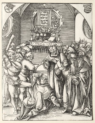 Męczeństwo św. Judasza Tadeusza autorstwa Lucas Cranach