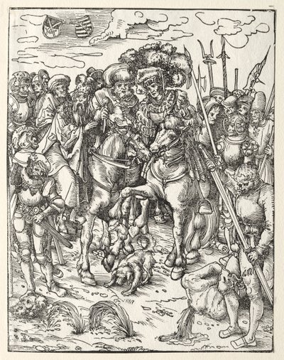 Męczeństwo św. Mateusza autorstwa Lucas Cranach