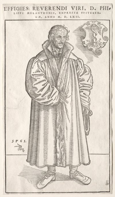 Filip Melanchton autorstwa Lucas Cranach