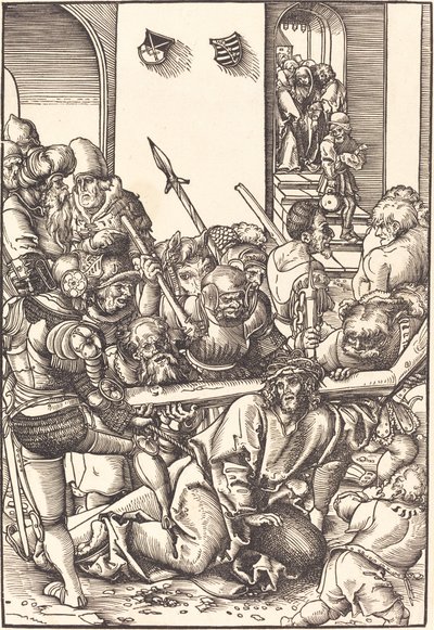 Chrystus niosący krzyż autorstwa Lucas Cranach the Elder