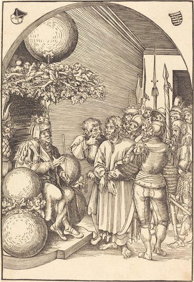 Chrystus przed Herodem autorstwa Lucas Cranach the Elder