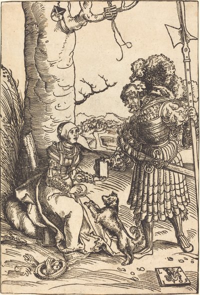 Dawid i Abigail autorstwa Lucas Cranach the Elder