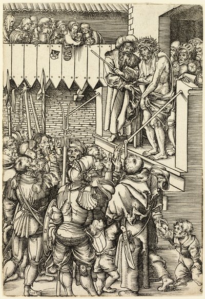 Ecce Homo, z Pasji autorstwa Lucas Cranach the Elder