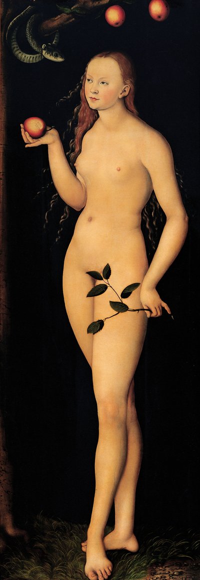 Ewa, 1528. autorstwa Lucas Cranach the Elder