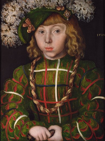 Niemiecki: Portret Johanna Friedricha I, Wielkodusznego Portret Johanna Friedricha Wielkodusznego autorstwa Lucas Cranach the Elder