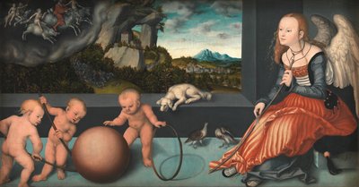 Niemiecki: Melancholia Melancholia autorstwa Lucas Cranach the Elder