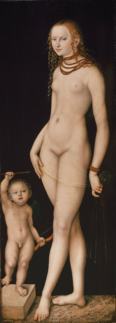 Venus und Amor Wenus i Kupidyn autorstwa Lucas Cranach the Elder