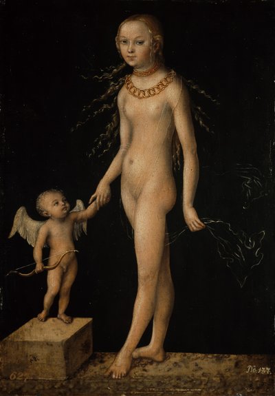 Venus und Amor Wenus i Kupidyn autorstwa Lucas Cranach the Elder