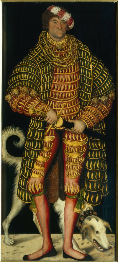 Hrz. Heinrich zm. Pobożny v. Saksonia / Cranach autorstwa Lucas Cranach the Elder