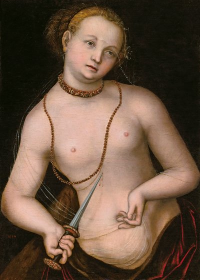 Lukrecja autorstwa Lucas Cranach the Elder