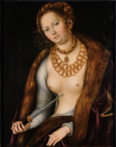 Lukrecja autorstwa Lucas Cranach the Elder