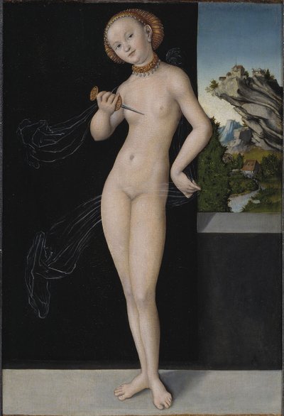 Lukrecja, 1528 autorstwa Lucas Cranach the Elder