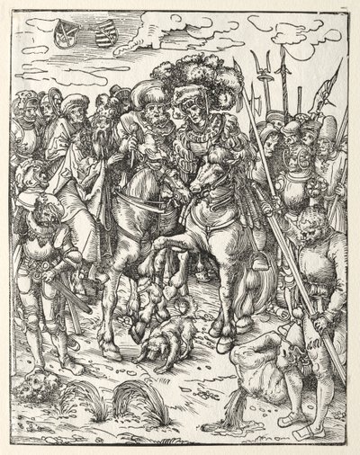 Męczeństwo św. Mateusza. autorstwa Lucas Cranach the Elder