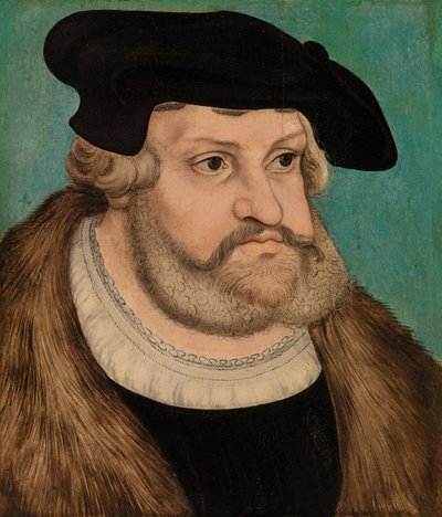 Portret Fryderyka Mądrego, księcia Saksonii autorstwa Lucas Cranach the Elder