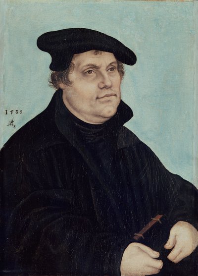 Portret Marcina Lutra autorstwa Lucas Cranach the Elder