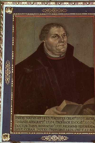 Portret Marcina Lutra autorstwa Lucas Cranach the Elder