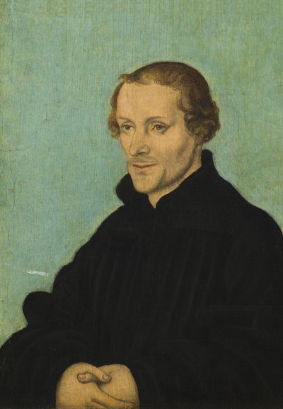 Portret Philippa Melanchtona autorstwa Lucas Cranach the Elder