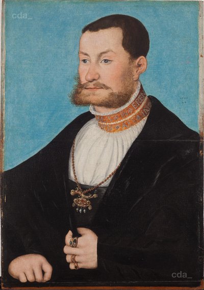 Portret księcia Joachima autorstwa Lucas Cranach the Elder