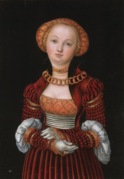 Portret kobiety autorstwa Lucas Cranach the Elder