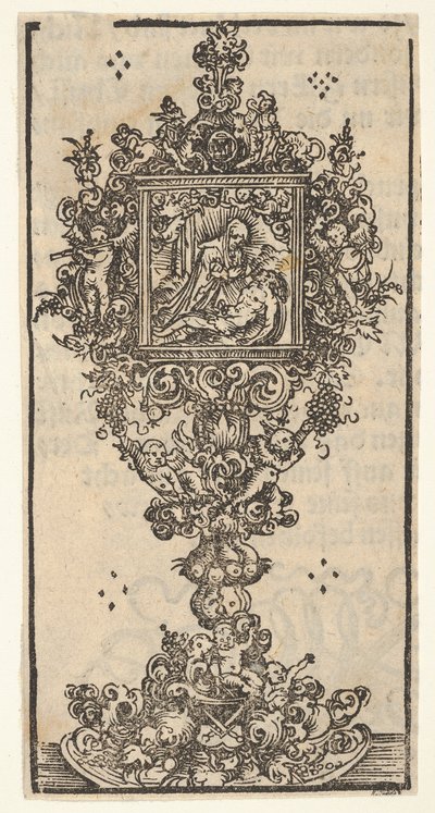 Relikwiarz z Pietą z Wielkiej serii Relikwiarzy Wittenberskich, 1509. autorstwa Lucas Cranach the Elder