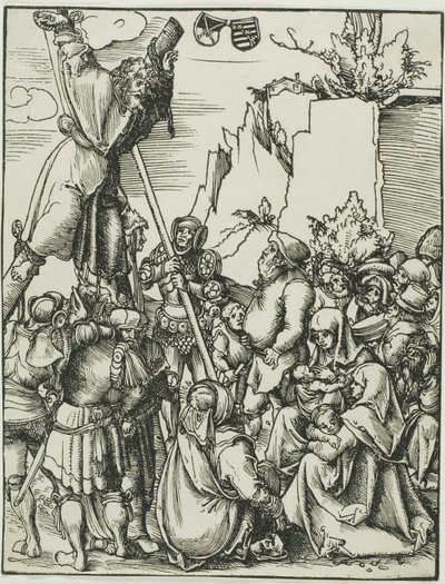 Święty Andrzej, z Męczeństwa Apostołów autorstwa Lucas Cranach the Elder