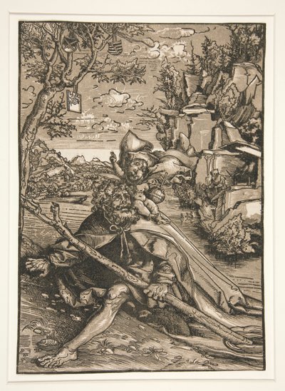 Święty Krzysztof autorstwa Lucas Cranach the Elder