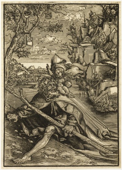 Święty Krzysztof autorstwa Lucas Cranach the Elder