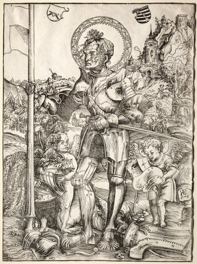 Stojący św. Jerzego, 1506. autorstwa Lucas Cranach the Elder