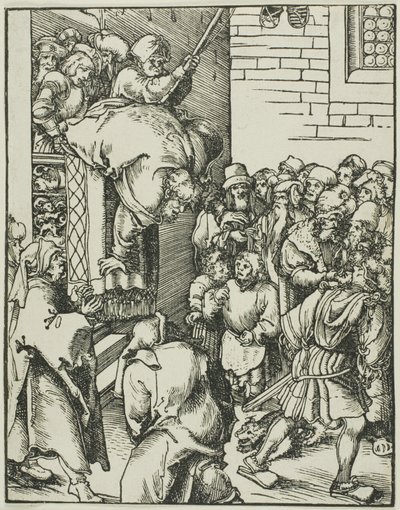 Święty Jakub Mniejszy, Męczeństwo apostołów autorstwa Lucas Cranach the Elder