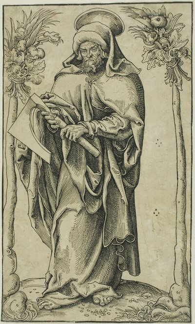 Święty Maciej, od Chrystusa, Apostołów i świętego Pawła autorstwa Lucas Cranach the Elder