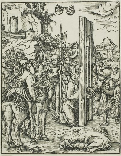 Święty Maciej, z Męczeństwa Apostołów autorstwa Lucas Cranach the Elder