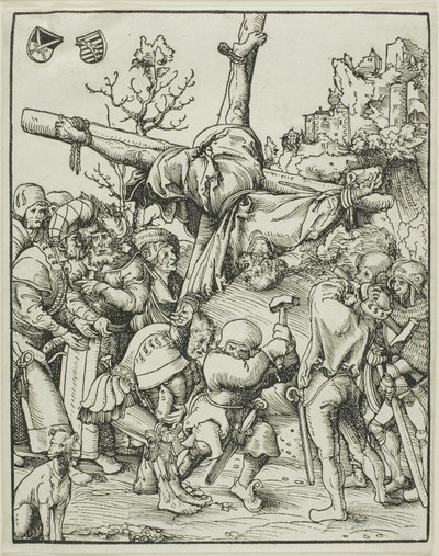 Święty Piotr, z Męczeństwa Apostołów autorstwa Lucas Cranach the Elder