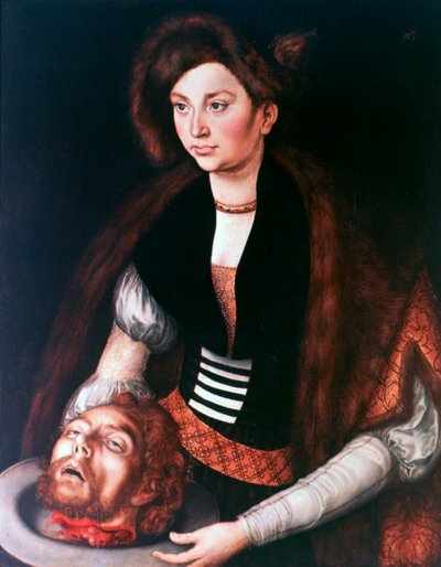 Salome, c1504-1553 autorstwa Lucas Cranach the Elder