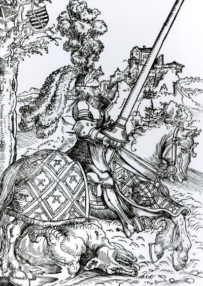 Święty Jerzy na koniu, 1507 r. autorstwa Lucas Cranach the Elder