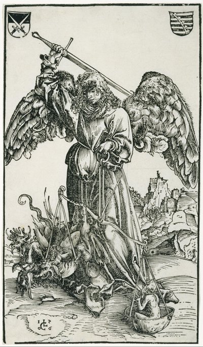 Święty Michał autorstwa Lucas Cranach the Elder
