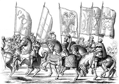 Normy Kościoła i imperium, 1529-1530 1849. autorstwa Lucas Cranach the Elder