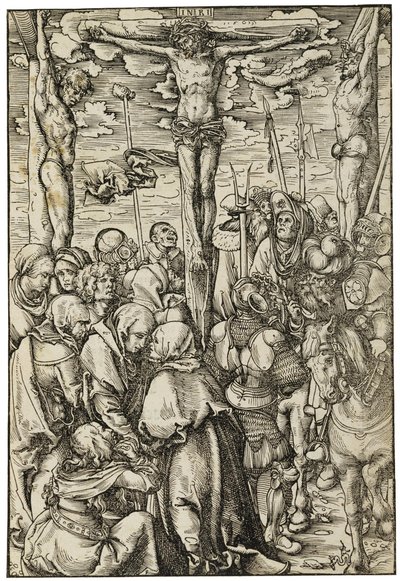 Ukrzyżowanie autorstwa Lucas Cranach the Elder