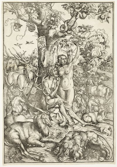 Upadek człowieka autorstwa Lucas Cranach the Elder