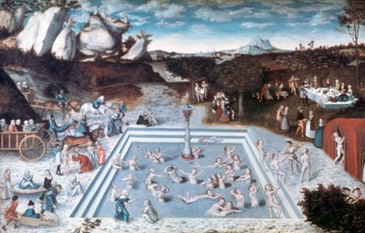 Fontanna Młodości, 1546 autorstwa Lucas Cranach the Elder