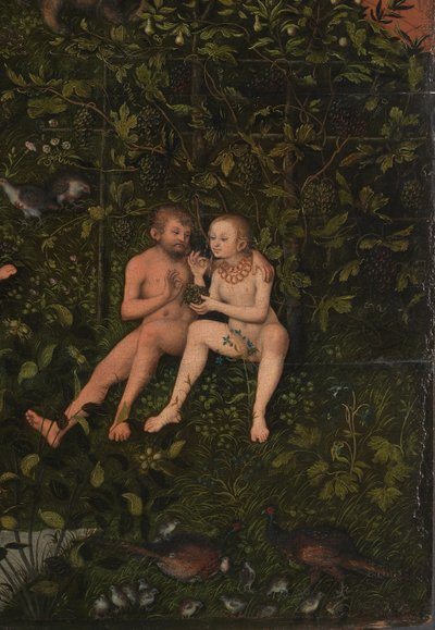 Szczegóły Złotego Wieku autorstwa Lucas Cranach the Elder