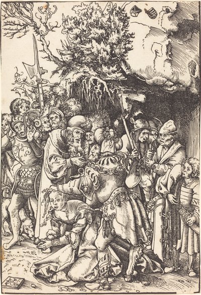 Męczeństwo św. Barbary autorstwa Lucas Cranach the Elder