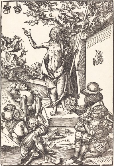 Zmartwychwstanie autorstwa Lucas Cranach the Elder