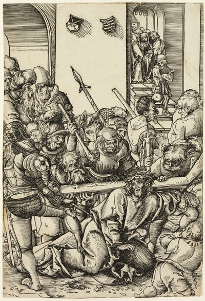 Droga na Kalwarię, z Męki Pańskiej autorstwa Lucas Cranach the Elder