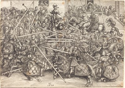 Trzeci Turniej autorstwa Lucas Cranach the Elder